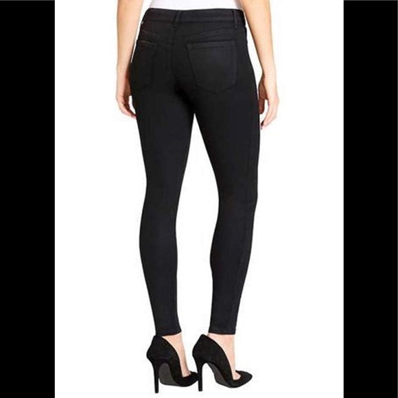 NWT JESSICA SIMPSON MID-RISE SKINNY COATED JEANS - Picture 2 of 6